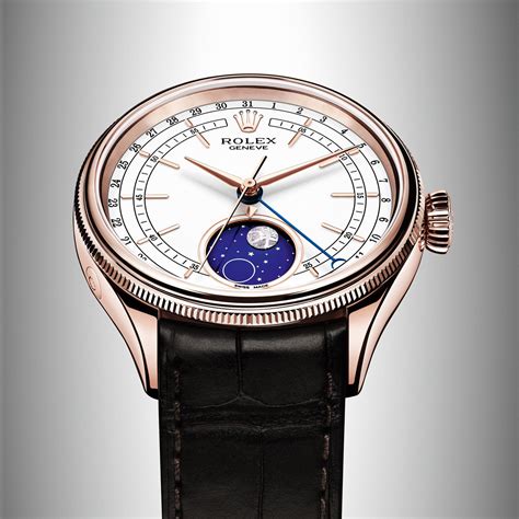 rolex phase de lune|Rolex cellini full moon.